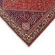 Perserteppich - Nomadic quadratisch  - 198 x 198 cm - rot