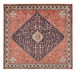 Perserteppich - Nomadic quadratisch  - 203 x 196 cm - hellrot