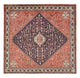 Perserteppich - Nomadic quadratisch  - 203 x 196 cm - hellrot