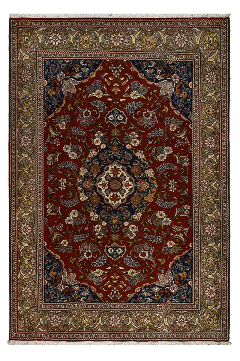 Perserteppich - Royal - 285 x 198 cm - dunkelrot