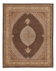 Perserteppich - Täbriz - Royal - 250 x 202 cm - dunkelbraun