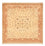 Perserteppich - Täbriz - Royal quadratisch  - 207 x 202 cm - hellbeige