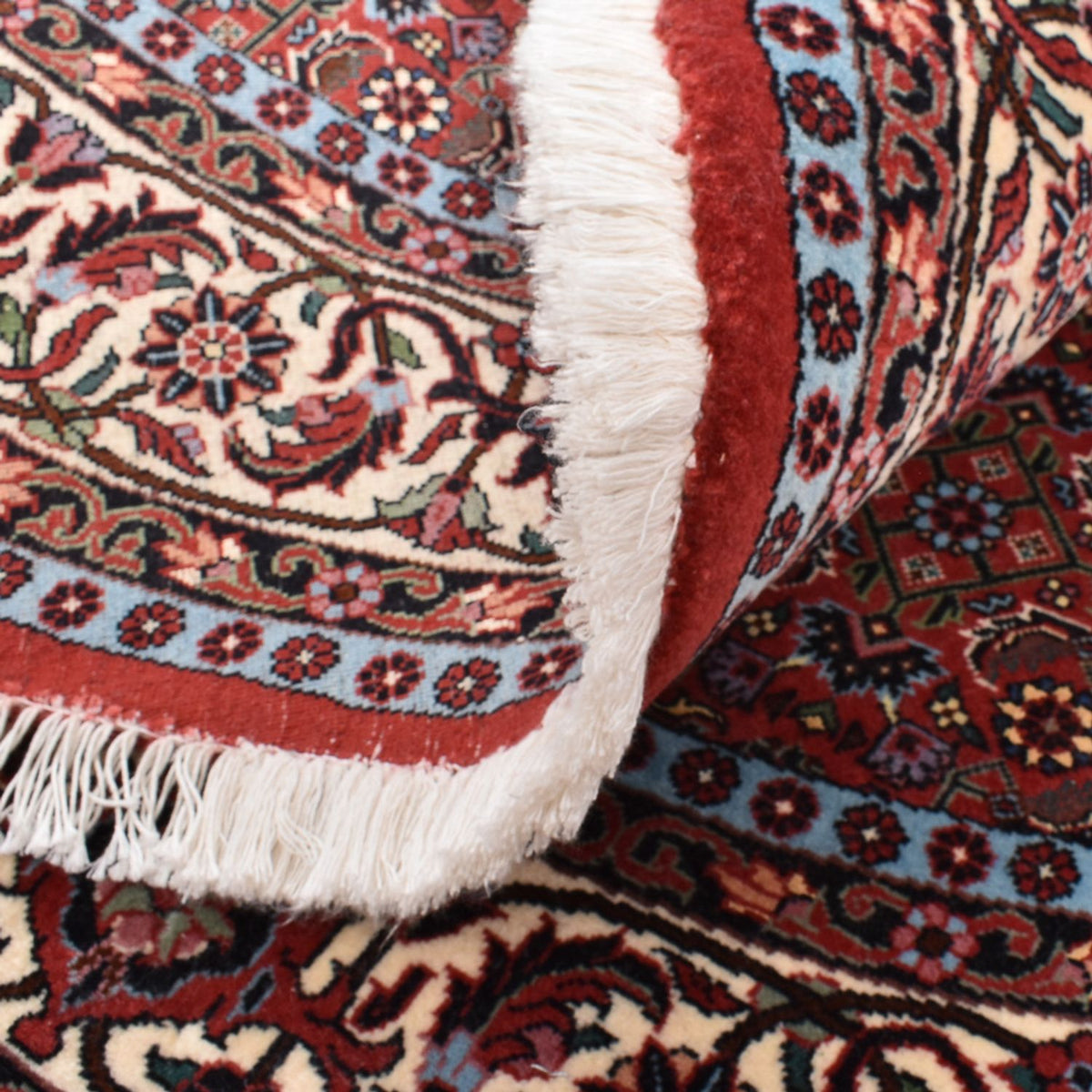 Perserteppich - Bidjar rund  - 150 x 150 cm - rost