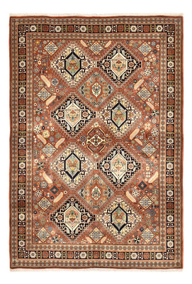 Gabbeh Teppich - Kaschkuli Perser - 290 x 176 cm - dunkelbeige
