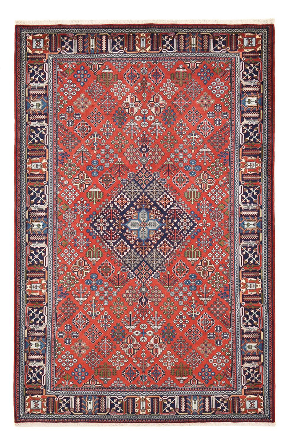 Perserteppich - Nomadic - 260 x 168 cm - rot