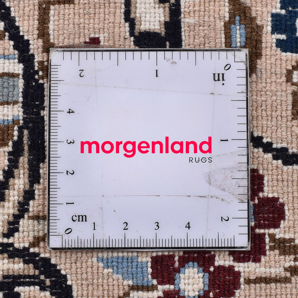 Perserteppich - Nain - Royal - 353 x 242 cm - hellgrün