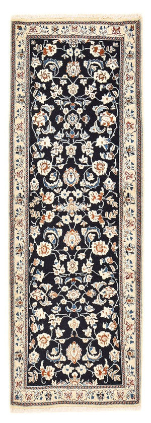 Läufer Perser - Nain - Royal - 180 x 68 cm - dunkelblau