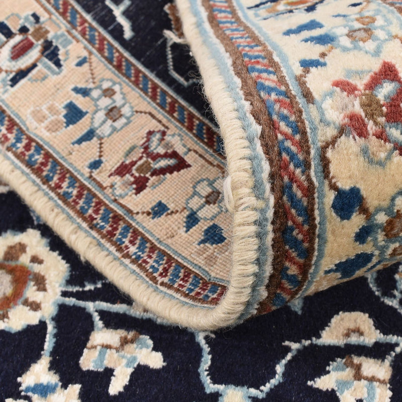 Läufer Perser - Nain - Royal - 180 x 68 cm - dunkelblau