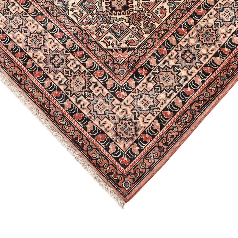Gabbeh Teppich - Kaschkuli Perser quadratisch  - 195 x 195 cm - dunkelbeige