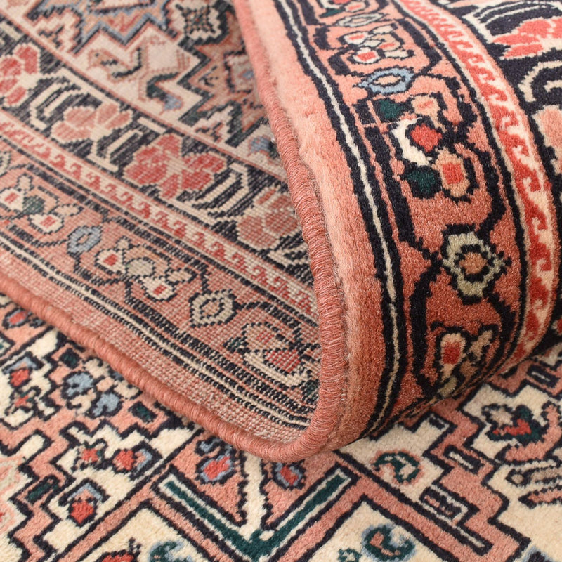 Gabbeh Teppich - Kaschkuli Perser quadratisch  - 195 x 195 cm - dunkelbeige