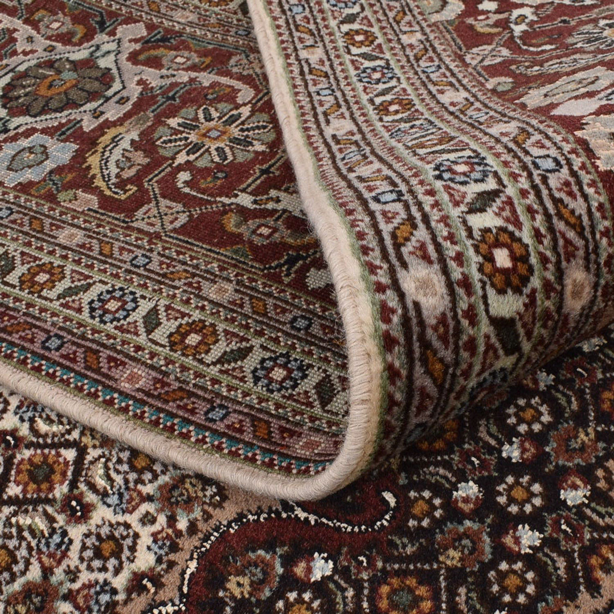 Perserteppich - Täbriz - Royal quadratisch  - 252 x 247 cm - braun