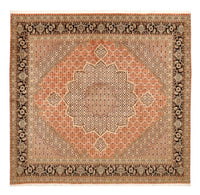 Perserteppich - Täbriz - Royal quadratisch  - 253 x 245 cm - dunkelbeige