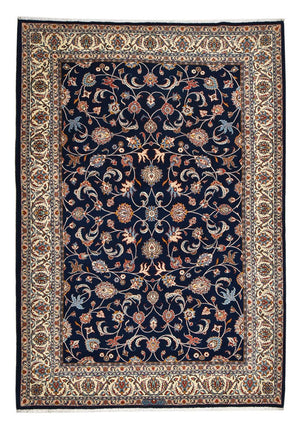 Perserteppich - Royal - 316 x 218 cm - dunkelblau