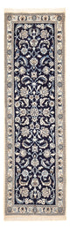 Läufer Perser - Nain - Royal - 197 x 61 cm - dunkelblau