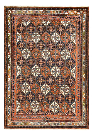 Perserteppich - Nomadic - 209 x 147 cm - mehrfarbig