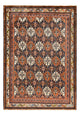 Perserteppich - Nomadic - 209 x 147 cm - mehrfarbig