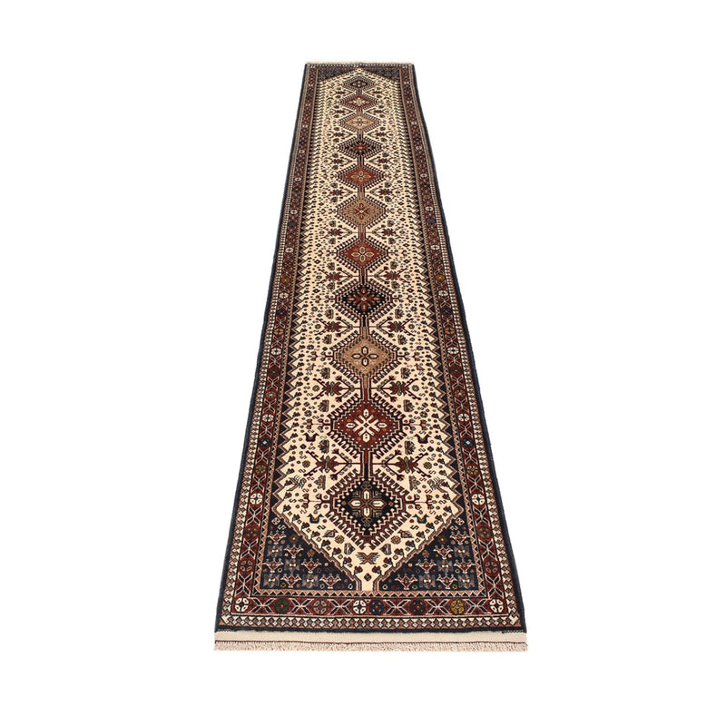 Läufer Perser - Nomadic - 390 x 70 cm - hellbeige