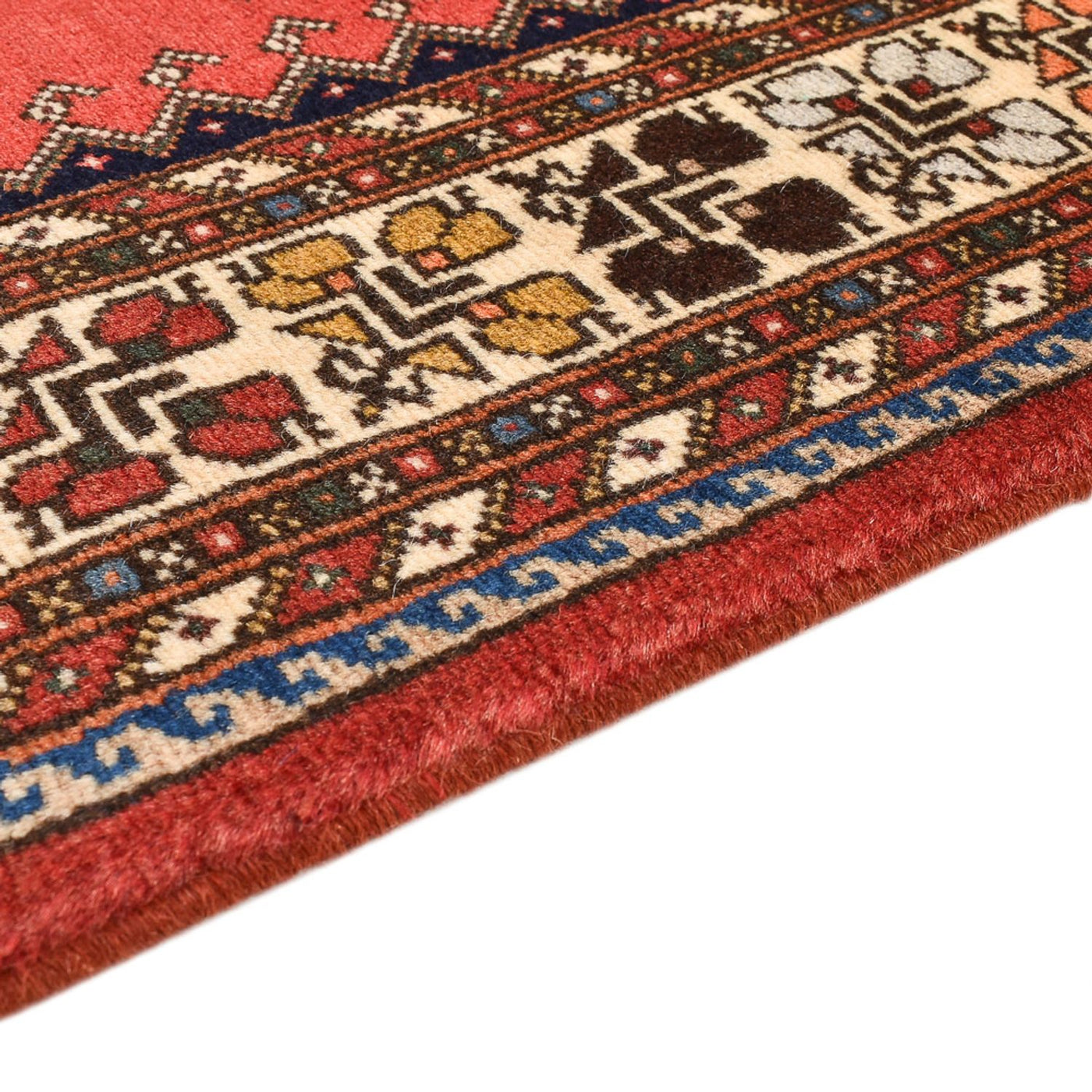 Perserteppich - Nomadic - 150 x 100 cm - rot