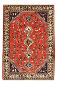Perserteppich - Nomadic - 150 x 104 cm - rot