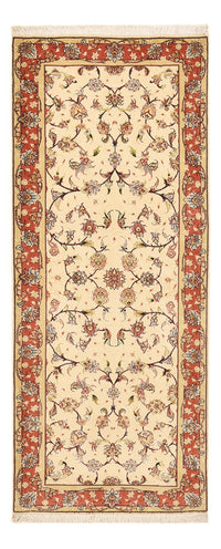 Läufer Perser - Täbriz - Premium - 205 x 81 cm - beige