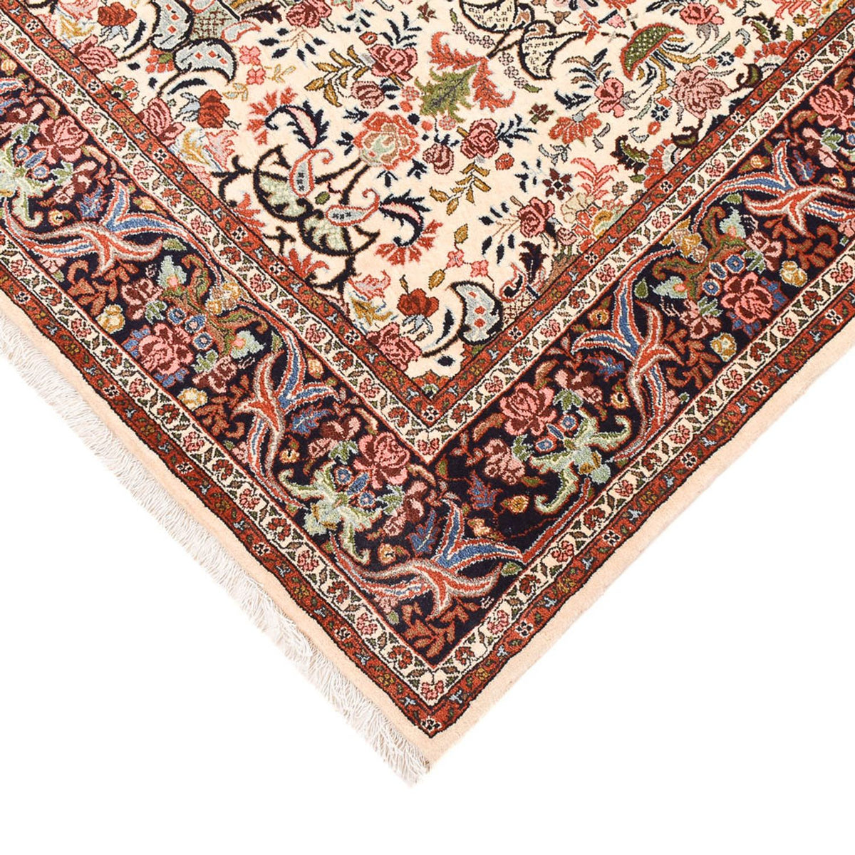 Perserteppich - Bidjar - 227 x 141 cm - dunkelbeige