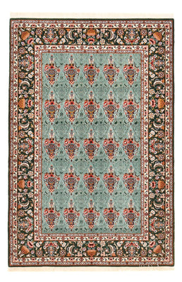 Perserteppich - Isfahan - Premium - 193 x 130 cm - türkis