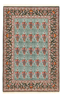 Perserteppich - Isfahan - Premium - 193 x 130 cm - türkis
