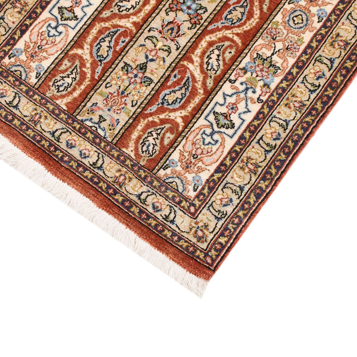 Läufer Perser - Ghom - Royal - 150 x 51 cm - dunkelbeige