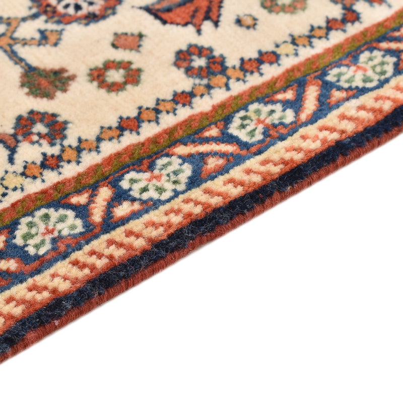 Gabbeh Teppich - Kaschkuli Perser - 60 x 40 cm - beige