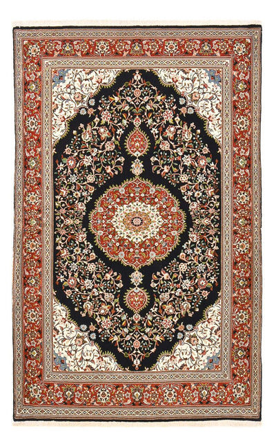 Ilam Teppich 138x218cm - Perserteppich - dunkelblau