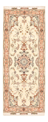 Läufer Perser - Täbriz - Royal - 210 x 81 cm - beige