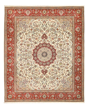 Perserteppich - Täbriz - Royal - 302 x 248 cm - sand