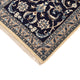 Läufer Perser - Nain - Royal - 196 x 66 cm - dunkelblau