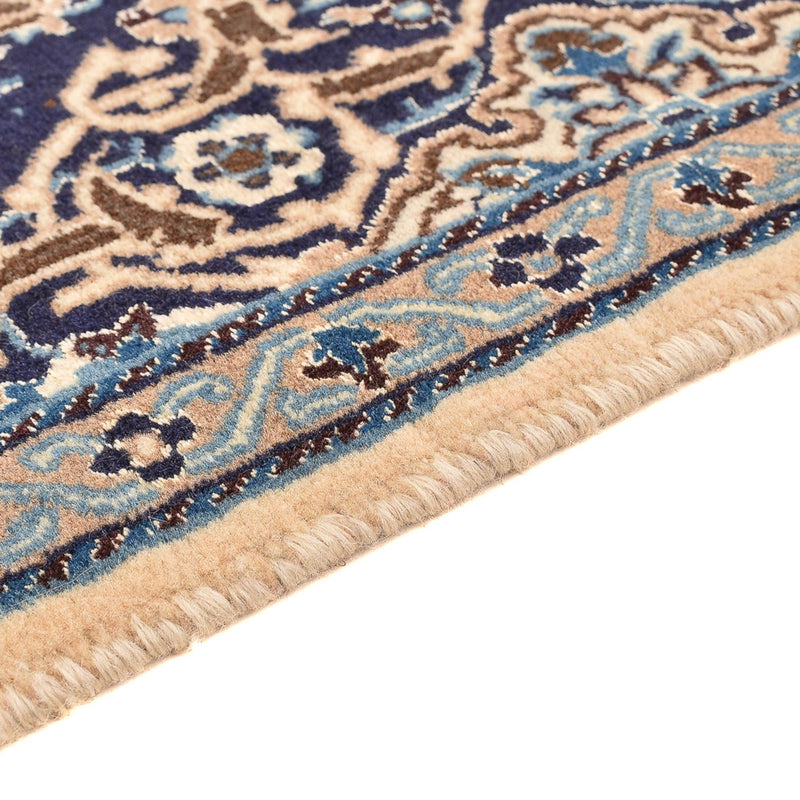 Läufer Perser - Nain - Royal - 188 x 65 cm - dunkelblau