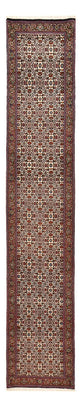 Läufer Perser - Bidjar - 392 x 76 cm - rost