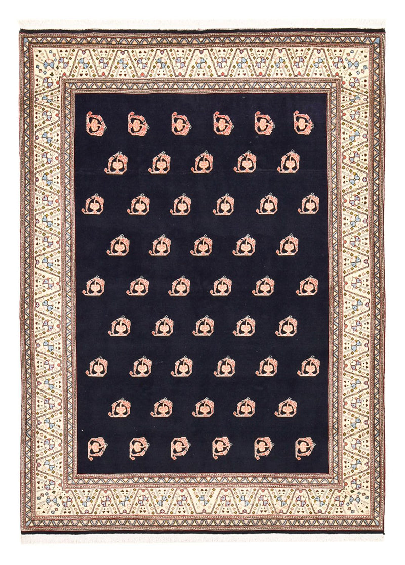 Gabbeh Teppich - Kaschkuli Perser - 240 x 175 cm - dunkelblau