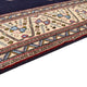 Gabbeh Teppich - Kaschkuli Perser - 240 x 175 cm - dunkelblau