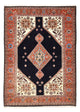Gabbeh Teppich - Kaschkuli Perser - 250 x 180 cm - dunkelblau