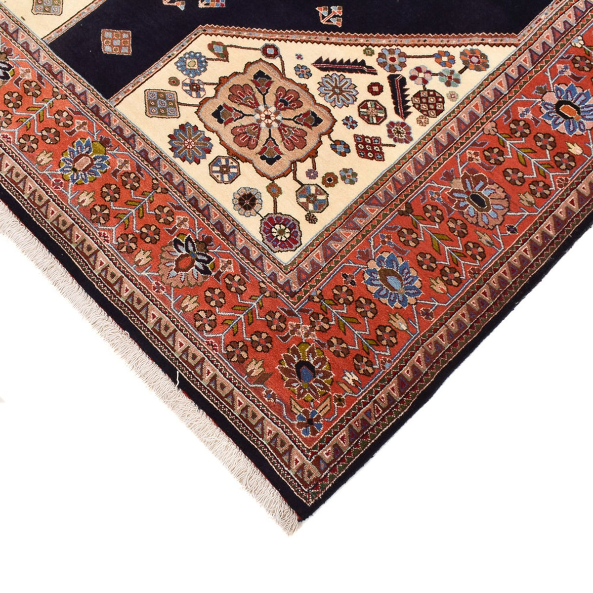 Gabbeh Teppich - Kaschkuli Perser - 250 x 180 cm - dunkelblau