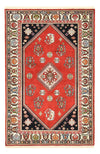 Kaschkuli Teppich 124x203cm - Perserteppich - Rechteckig / Rot / 124 x 203 cm Rechteckig