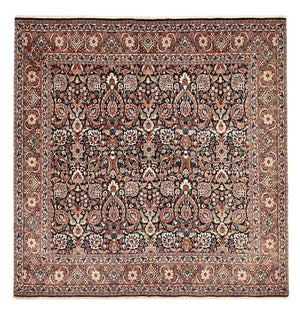 Perserteppich - Bidjar quadratisch  - 210 x 210 cm - rost