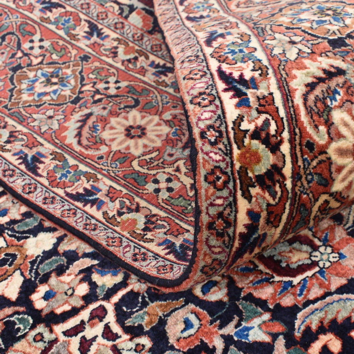 Perserteppich - Bidjar quadratisch  - 210 x 210 cm - rost