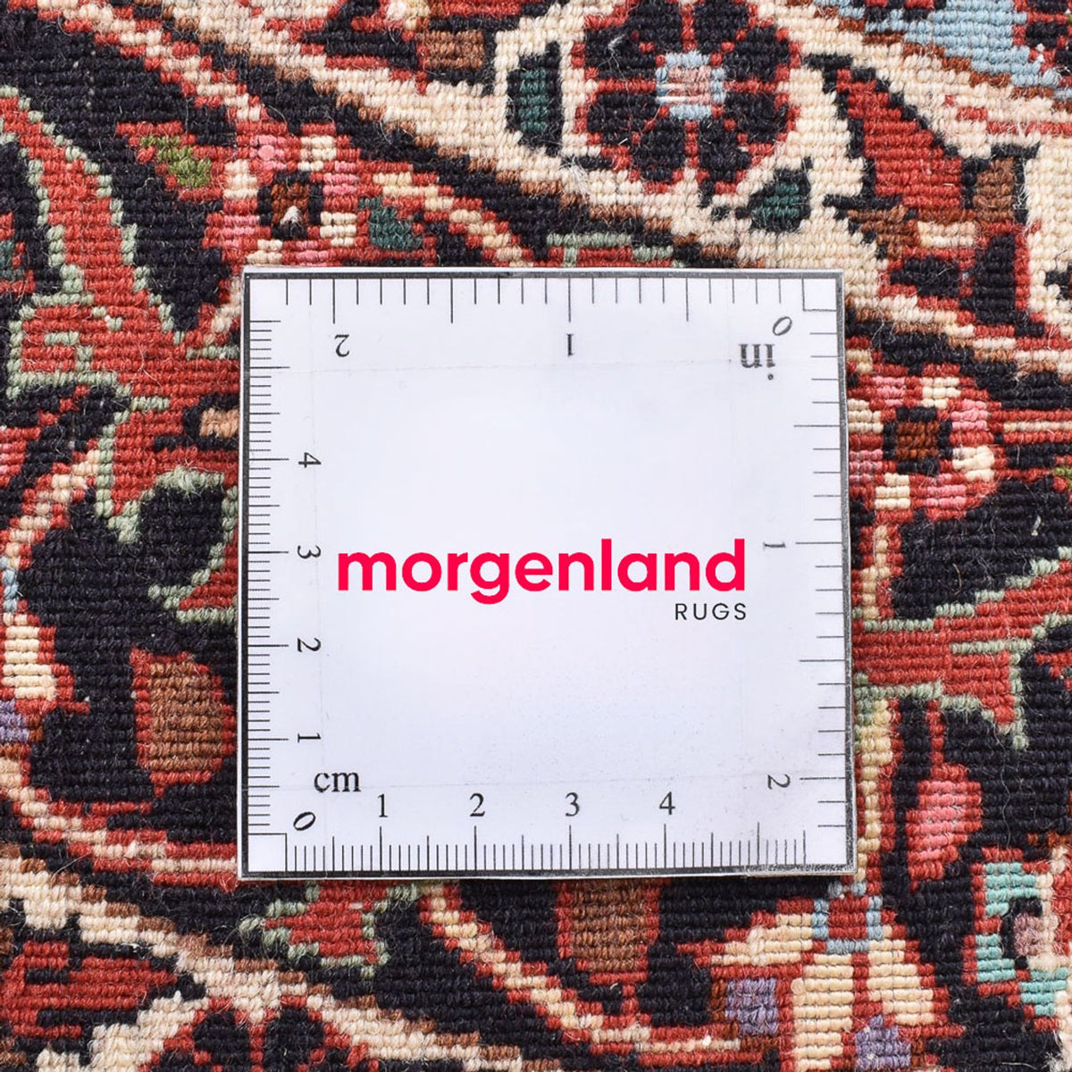 Perserteppich - Bidjar rund  - 150 x 150 cm - hellrot