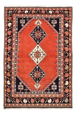 Gabbeh Teppich - Kaschkuli Perser - 262 x 172 cm - hellrot