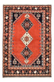 Gabbeh Teppich - Kaschkuli Perser - 262 x 172 cm - hellrot