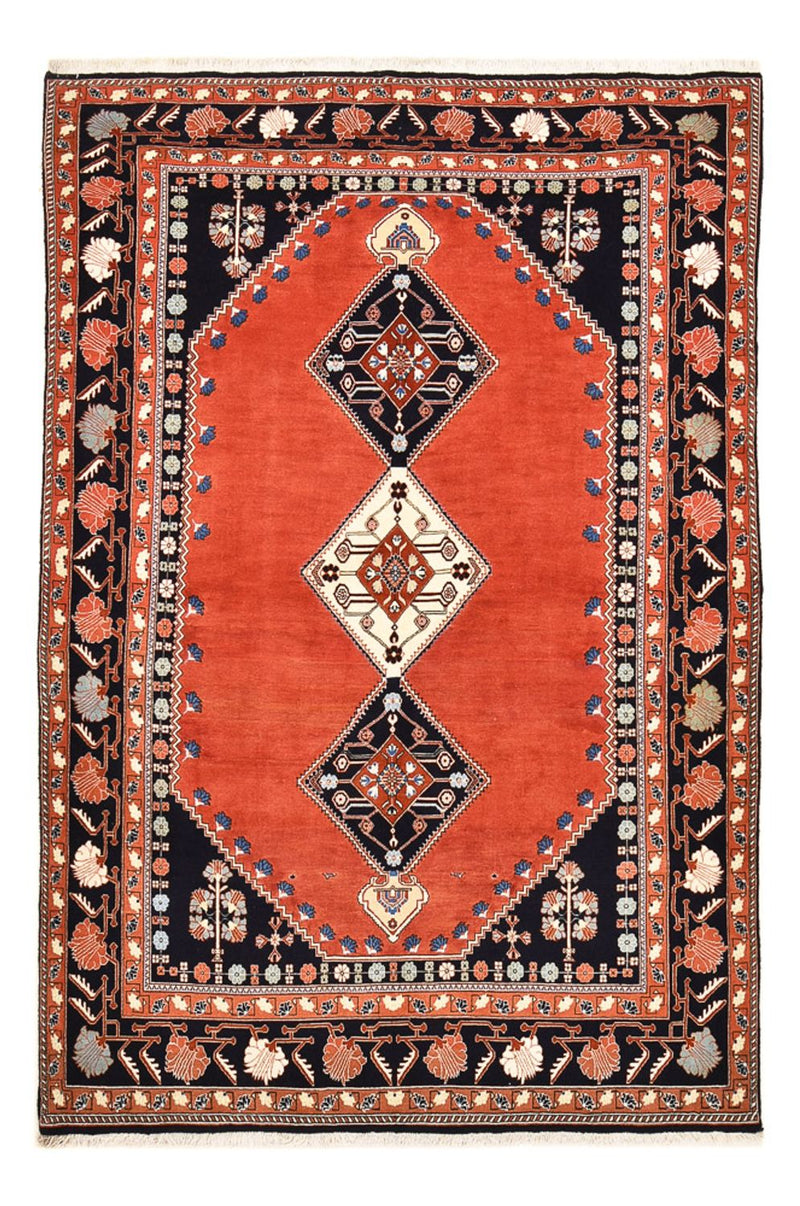 Gabbeh Teppich - Kaschkuli Perser - 262 x 172 cm - hellrot