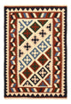 Kelim Teppich - Oriental - 148 x 100 cm - mehrfarbig