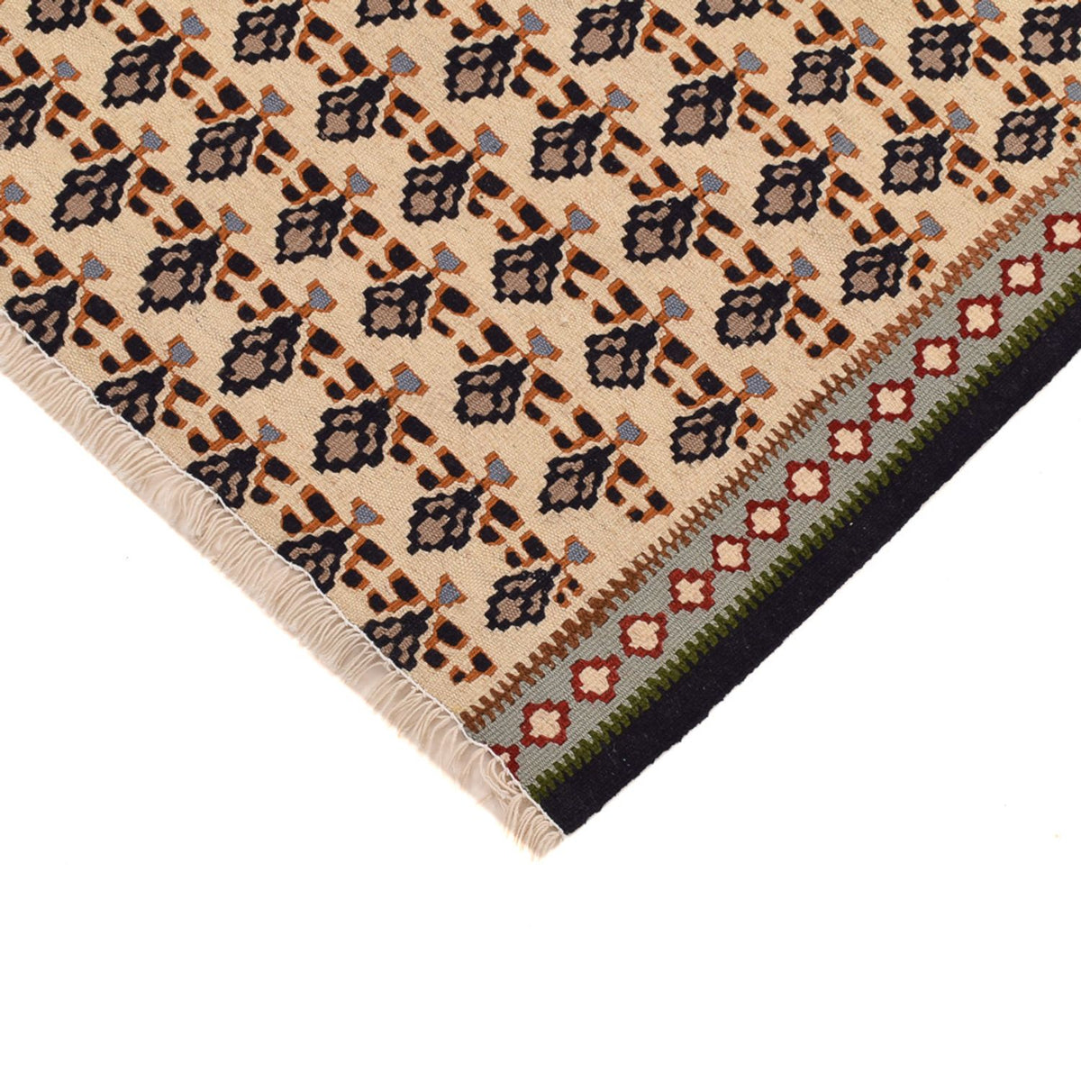 Kelim Teppich - Oriental - 85 x 82 cm - creme