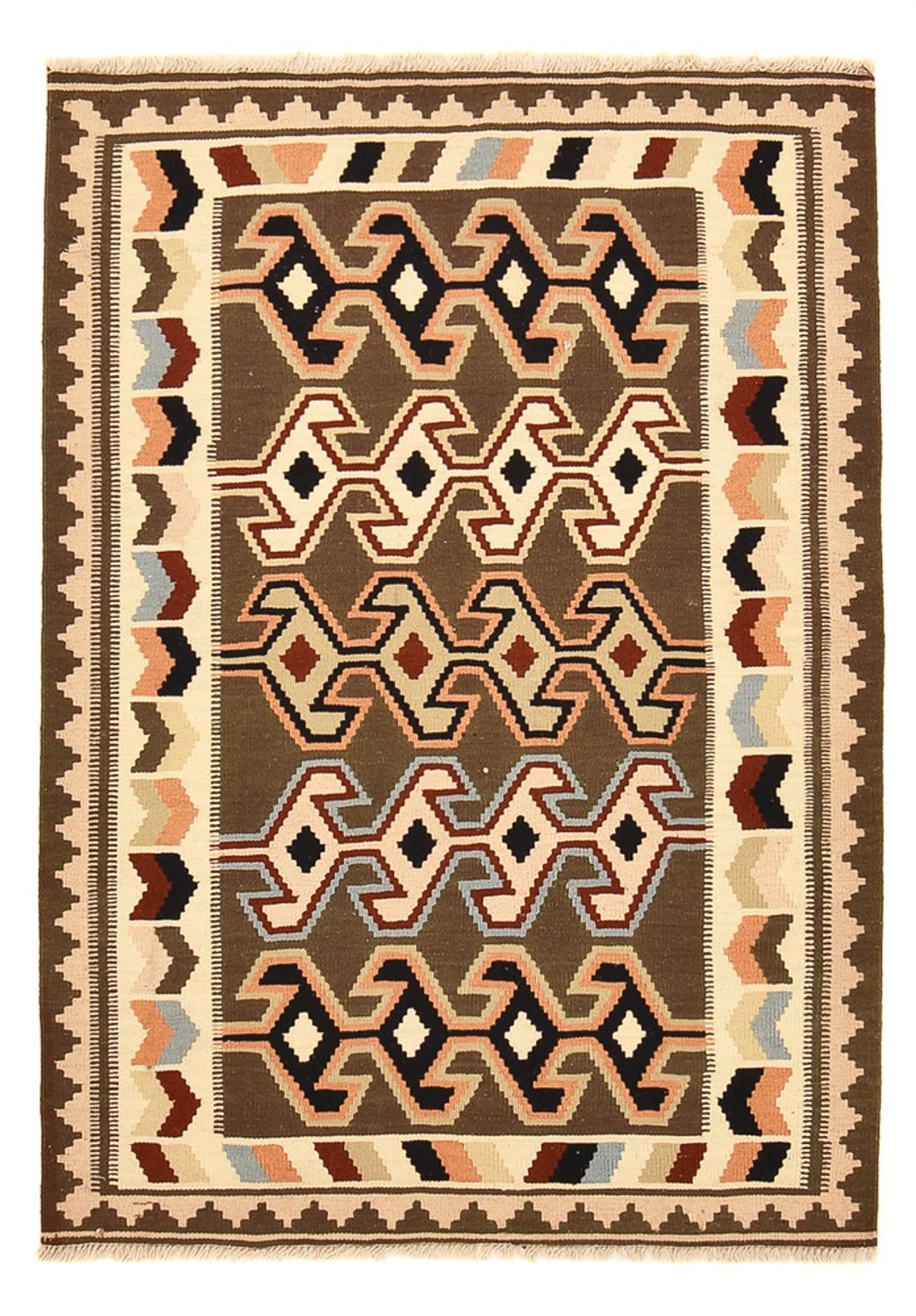 Kelim Teppich - Oriental - 145 x 104 cm - mehrfarbig