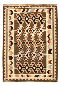 Kelim Teppich - Oriental - 145 x 104 cm - mehrfarbig